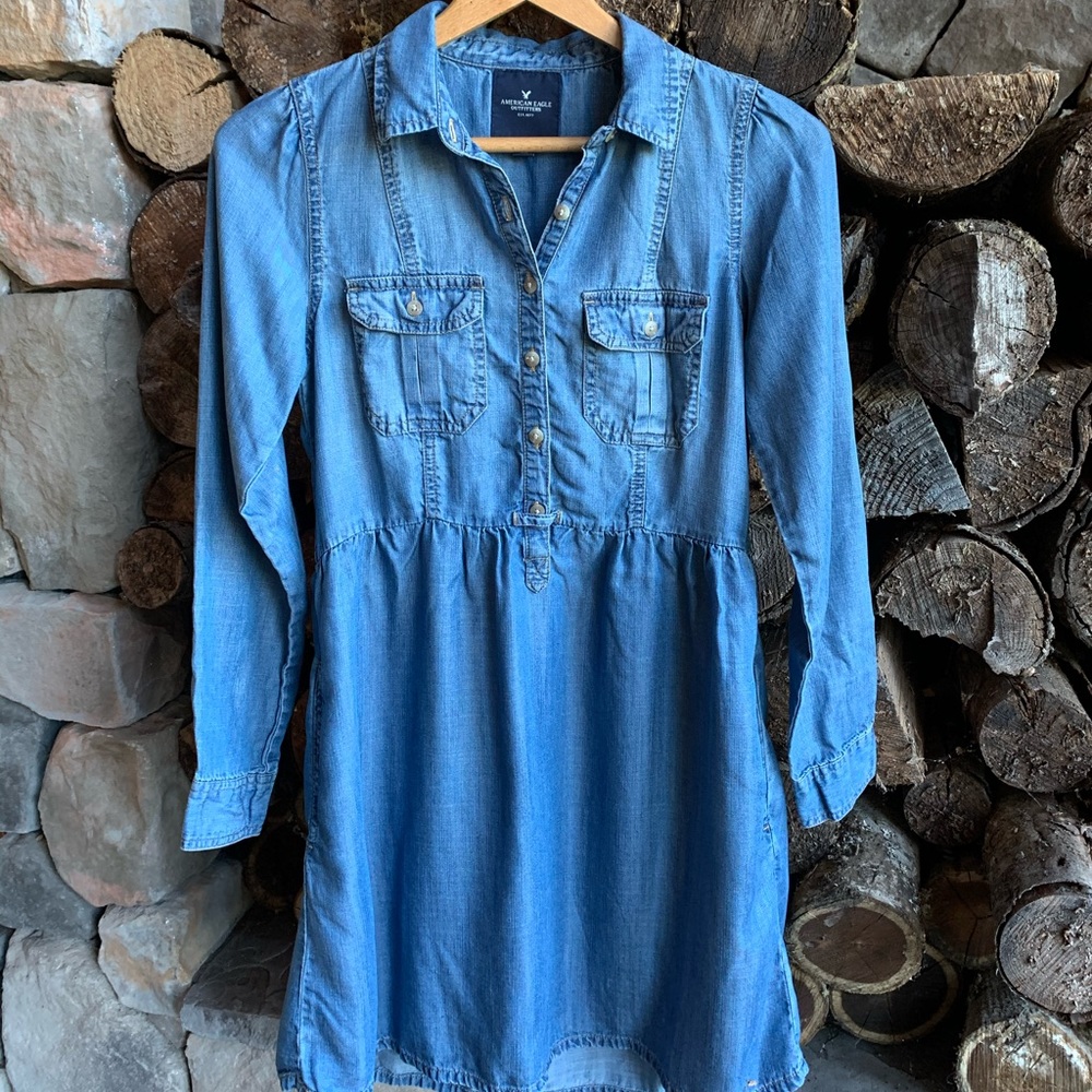 American Eagle jean dress
